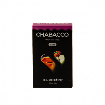 Chabacco STRONG Belgian cider 50гр МРК