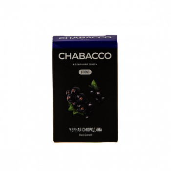 Chabacco STRONG Black currant 50гр МРК