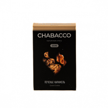 Chabacco STRONG Caramel cookies 50гр МРК