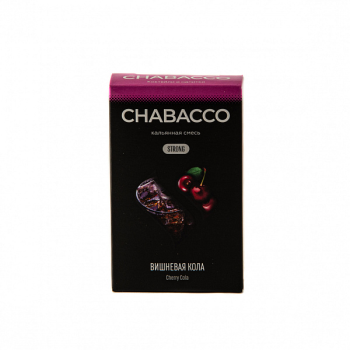 Chabacco STRONG Cherry cola 50гр МРК