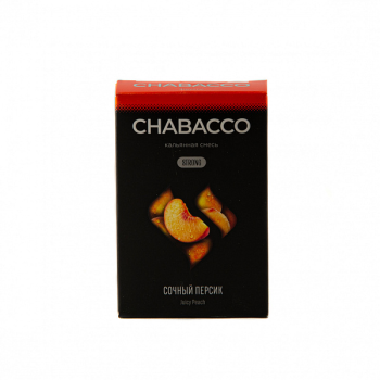 Chabacco STRONG Juicy peach 50гр МРК