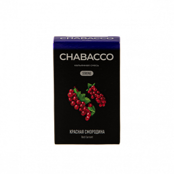 Chabacco STRONG Red currant 50гр МРК