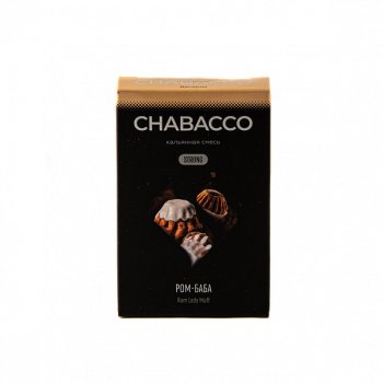 Chabacco STRONG Rum lady muff 50гр МРК