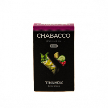 Chabacco STRONG Summer lemonade 50гр МРК