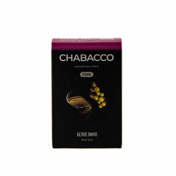 Chabacco STRONG White wine 50гр МРК
