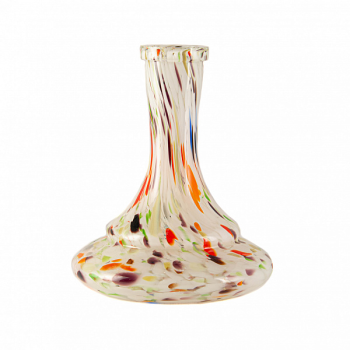 Колба Vessel Glass Эллипс крошка разноцветная 2