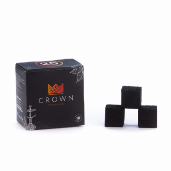 Уголь Crown кокосовый 18 шт (25 мм) Уголь Crown кокосовый 18 шт (25 мм)