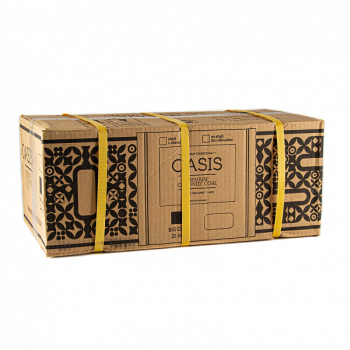 Уголь Oasis кокосовый 72 шт (25 мм) 10 кг