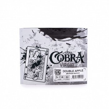 Cobra VIRGIN 3-118 Double apple 50гр