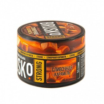 BRUSKO STRONG Сливочная карамель 50гр МРК