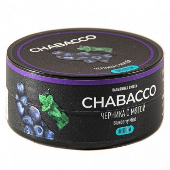Chabacco MEDIUM Blueberry mint 25гр