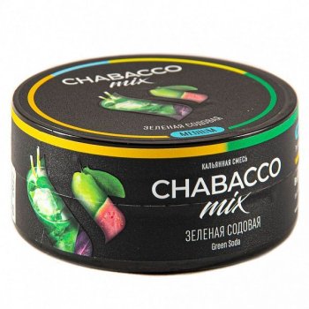 Chabacco Mix MEDIUM Green Soda 25гр МРК