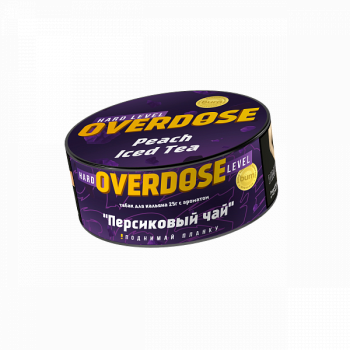 Overdose Peach Iced Tea 25гр МРК Overdose Peach Iced Tea 25гр МРК