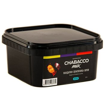Chabacco Mix MEDIUM Tangerine Strawberry Lychee 200гр Chabacco Mix MEDIUM Tangerine Strawberry Lychee 200гр