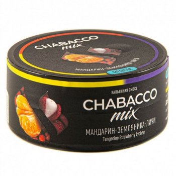 Chabacco Mix MEDIUM Tangerine Strawberry Lychee 25гр