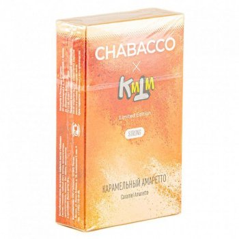 Chabacco STRONG Caramel amaretto 50гр
