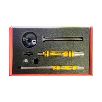 Кальян NePizduk Hookah Color Old paint (black gold) без колбы