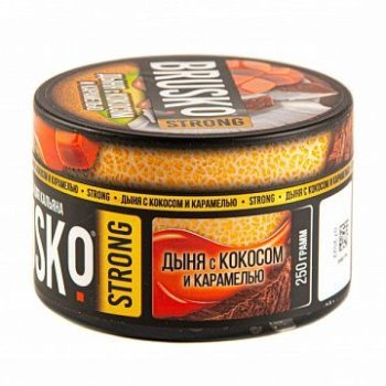 BRUSKO STRONG Дыня с кокосом и карамелью 250гр BRUSKO STRONG Дыня с кокосом и карамелью 250гр