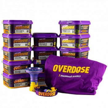 Табак для кальяна Overdose БОКС (14х200гр) Табак для кальяна Overdose БОКС (14х200гр)