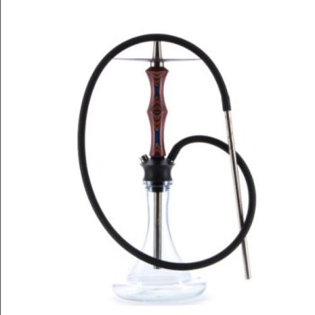 Кальян ESS Anubis серо-синий-оранжевый (без колбы)