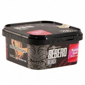 Sebero Black Bubble gum 200гр МРК Sebero Black Bubble gum 200гр МРК