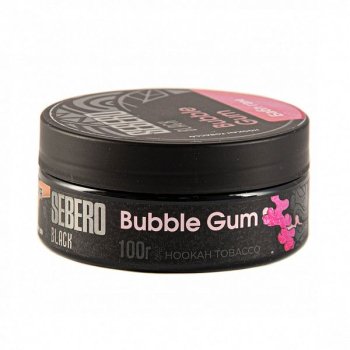 Табак для кальяна Sebero Black Bubble gum 100гр Табак для кальяна Sebero Black Bubble gum 100гр