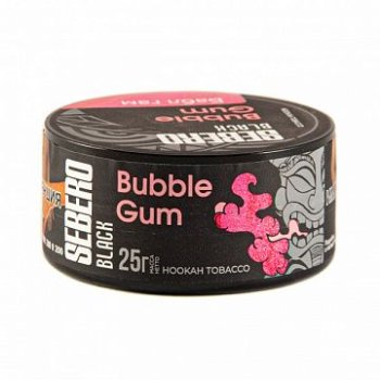 Табак для кальяна Sebero Black Bubble gum 25гр Табак для кальяна Sebero Black Bubble gum 25гр