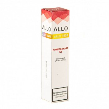 Электронная сигарета ALLO Pomegranate Ice (1500 затяжек)