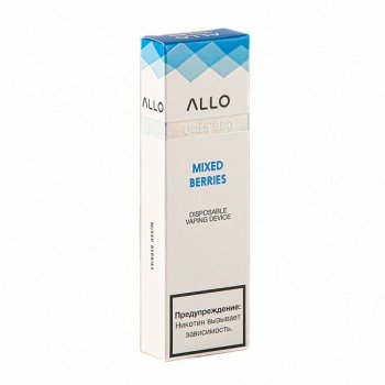 Электронная сигарета ALLO Mixed berries (800 затяжек)