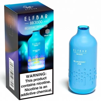 Электронная сигарета ELF BAR BB Blueberry Jam (3000 затяжек) 20 мг