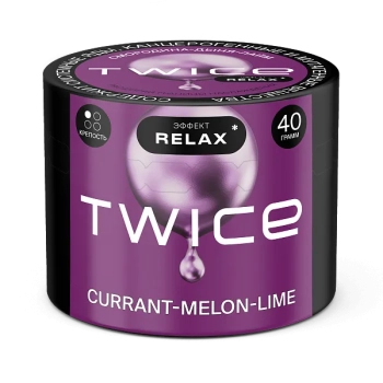 TWICE Смородина-Дыня-Лайм 40гр