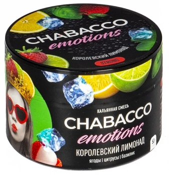 Chabacco Emotions STRONG Royal lemonade 50гр