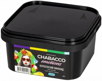 Chabacco Emotions MEDIUM Royal lemonade 200гр МРК