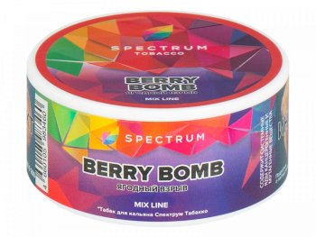 Табак для кальяна Spectrum Berry Bomb 25гр Табак для кальяна Spectrum Berry Bomb 25гр