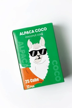 Уголь для кальяна Alpaca Coco 72шт (25мм)