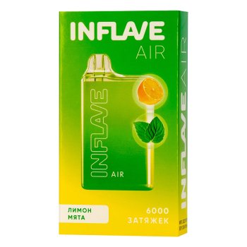 Электронная сигарета INFLAVE AIR Лимон Мята (6000 затяжек)