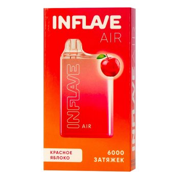 Электронная сигарета INFLAVE AIR Красное яблоко (6000 затяжек)