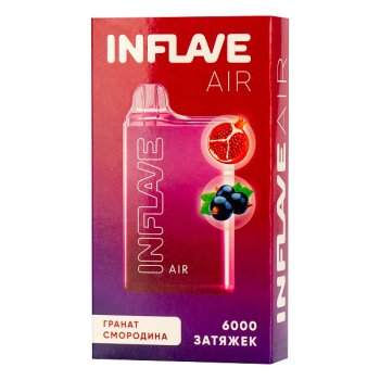 Электронная сигарета INFLAVE AIR Гранат Смородина (6000 затяжек)