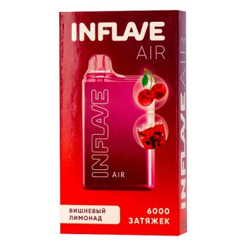 Электронная сигарета INFLAVE AIR Вишнёвый лимонад (6000 затяжек)