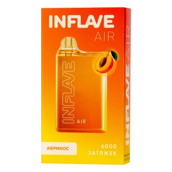 INFLAVE AIR Абрикос (6000 затяжек) МРК