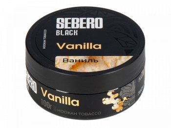 Табак для кальяна Sebero Black Vanilla 100гр Табак для кальяна Sebero Black Vanilla 100гр