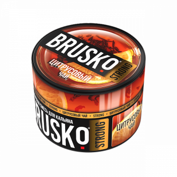 BRUSKO STRONG Цитрусовый чай 50гр