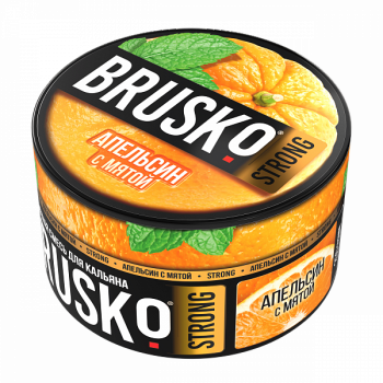 BRUSKO STRONG Апельсин с мятой 250гр