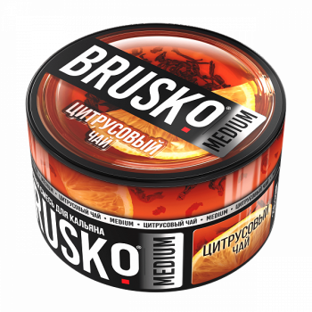 BRUSKO MEDIUM Цитрусовый чай 250гр