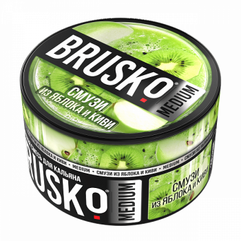 BRUSKO MEDIUM Смузи из яблока и киви 250гр