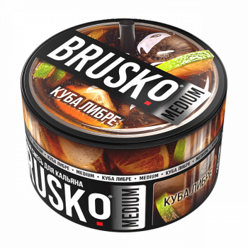 BRUSKO MEDIUM Куба либре 250гр BRUSKO MEDIUM Куба либре 250гр