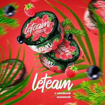 Смесь для кальяна Leteam с хвойной малиной 25 гр Смесь для кальяна Leteam с хвойной малиной 25 гр