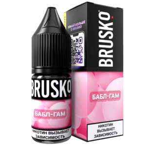 Жидкость Brusko Salt Бабл-гам10 мл 2 мг МРК