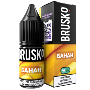 Жидкость Brusko Salt Банан 10 мл 2 мг МРК
