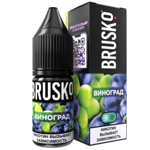 Жидкость Brusko Salt Виноград 10 мл 2 мг МРК